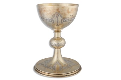 Lot 480 - A FINE QUALITY FRENCH SILVER GILT RELIGIOUS...