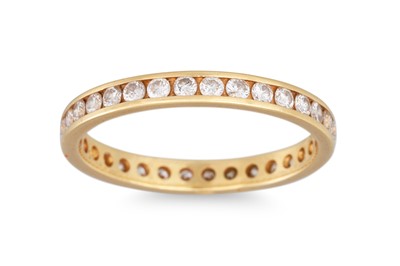 Lot 205 - A DIAMOND ETERNITY RING, mounted in 18ct gold,...