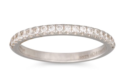 Lot 311 - A TIFFANY & CO DIAMOND HALF HOOP ETERNITY RING,...