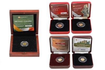 Lot 477 - 2011/13 5 X IRISH €20 GOLD COIN PROOF SETS,...