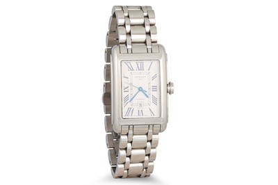 Lot 311 - A GENT'S STAINLESS STEEL LONGINES WRIST WATCH,...