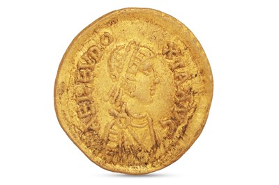 Lot 354 - A ROMAN EMPIRE AELIA EUDOXIA, wife of...