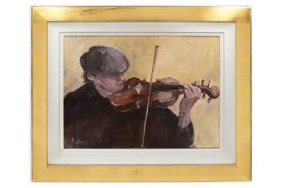 Lot 325 - JOHN CONNERY, (Irl Contemporary) “The Fiddler”,...