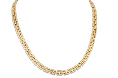 Lot 310 - A VINTAGE GEORGES LENFANT 18CT GOLD NECKLACE,...