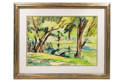 Lot 426 - CARMEL FLYNN, (Irish Contemporary) Woodland...