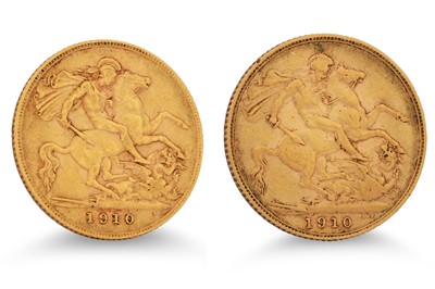 Lot 205 - AN EDWARDIAN VII FULL GOLD SOVEREIGN ENGLISH...