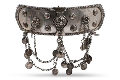 Lot 400 - AN ANTIQUE OTTOMAN EMPIRE BELT, pre WWI...