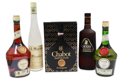 Lot 441 - FORTIFIED WINE, CHABOT NAPOLEON BRANDY, boxed...