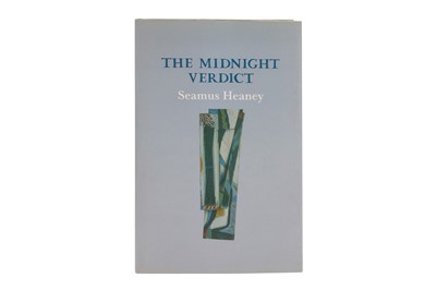 Lot 138 - HEANEY, SEAMUS, ''The Midnight Verdict'', 42pp,...