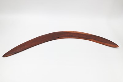 Lot 206 - A 20TH CENTURY AUSTRALIAN BOOMERANG, ca 28" ca...