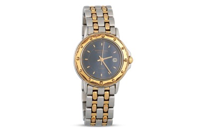 Lot 383 - A LADY'S BI-METAL RAYMOND WEIL WRISTWATCH,...