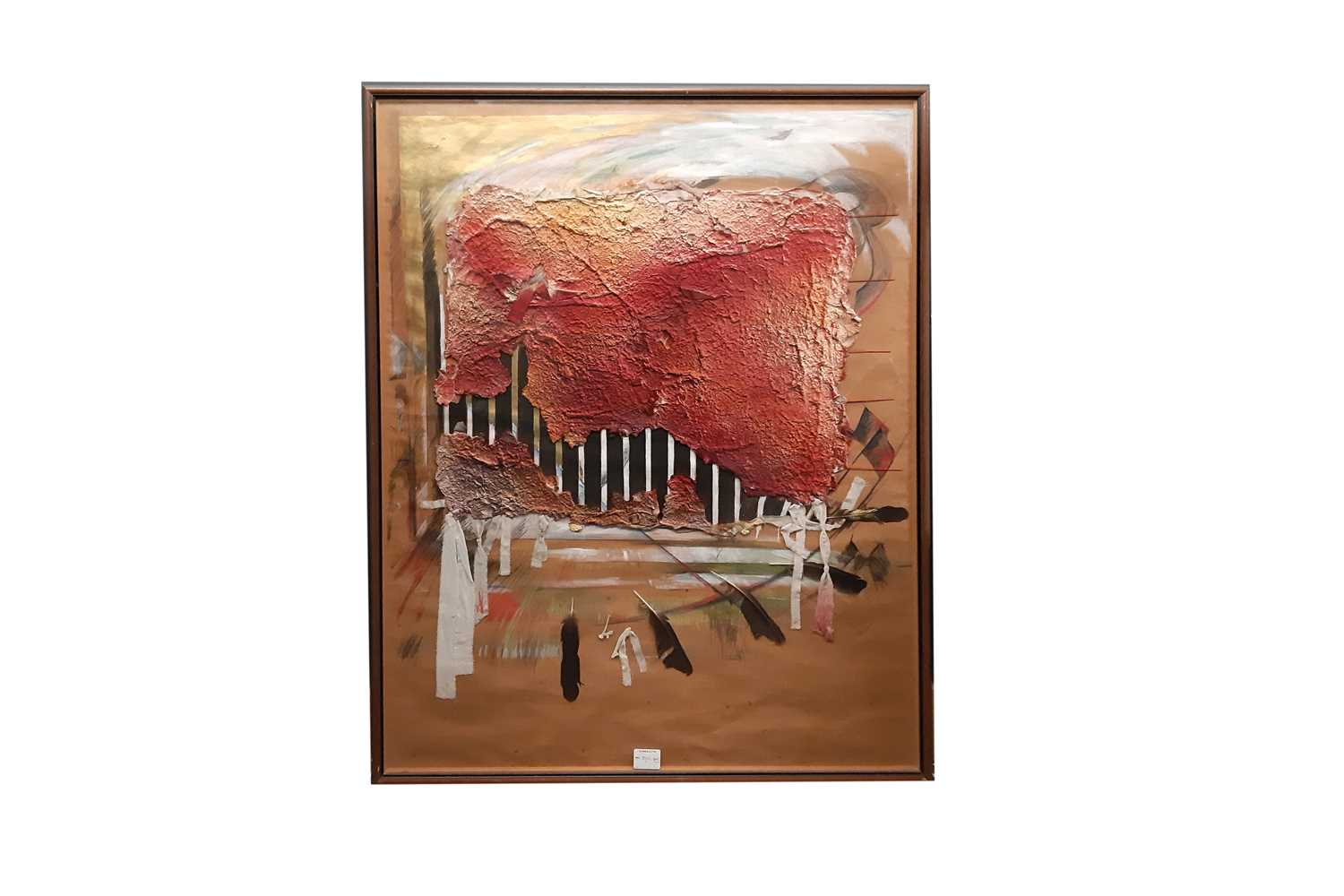 Lot 622 - V.BOGAN (IRISH 20TH CENTURY) Untitled Abstract,...