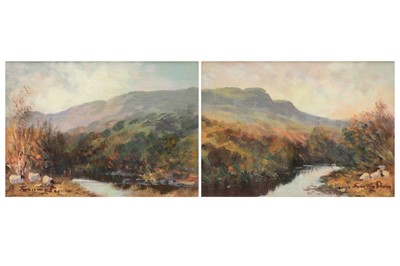 Lot 448 - WILLIAM CUNNIGHAM, (N Ireland B. 1946) "Glens...