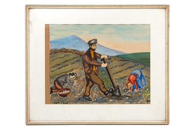 Lot 407 - CHRISTY BROWN (Irl 1932 - 1981) The Potato...