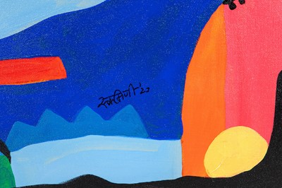 Lot 63 - RUKMINI KELKAR (Indian Contemporary), 'City of...