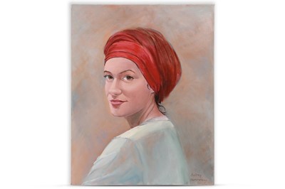 Lot 16 - AUDREY HENNESSY (Irish Contemporary) 'Woman...