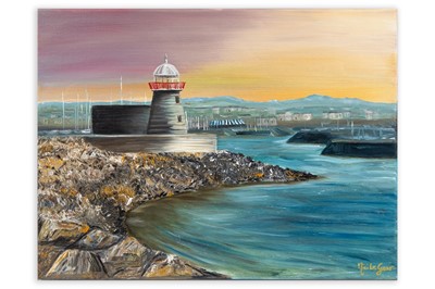 Lot 13 - NICI LE GEAR (Irish Contemporary) 'Howth head...