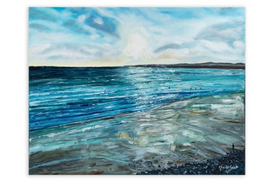 Lot 14 - NICI LE GEAR (Irish Contemporary) 'Azure...