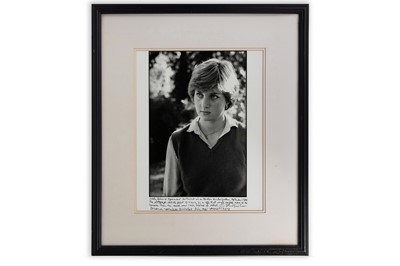 Lot 86 - JOHN MINIHAN (Irish Contemporary) 'Lady Diana...