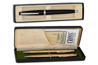 Lot 369 - THREE CROSS PENS, boxed