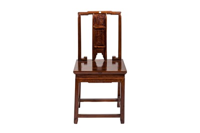Lot 154 - AN EARLY 20TH CENTURY STAINED WOOD ORIENTAL...