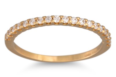 Lot 247 - A DIAMOND HALF ETERNITY RING, mounted in 18ct...