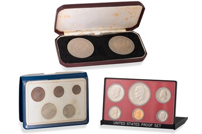 Lot 453 - A U.S.A. PROOF COIN SET 1977, 6 coins, 1...