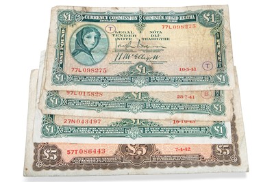 Lot 409 - A GROUP OF 4 X LAVERY 1940S WARCODE IRISH...