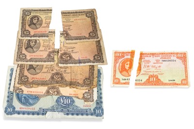 Lot 410 - A MISCELLANEOUS BATCH OF 6 TORN AND WORN LADY...