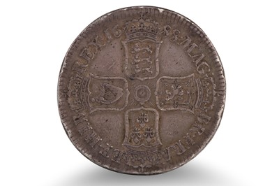 Lot 427 - A 1688 James II SILVER CROWN ENGLISH COIN,...