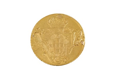 Lot 485 - A KING JOSEPH I 1761 PORTUGUESE & BRAZIL 6400...