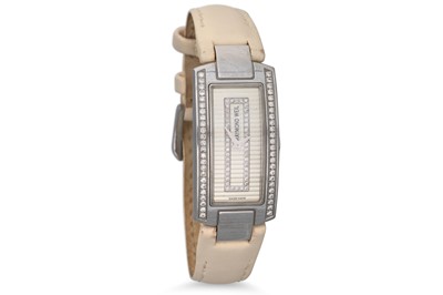 Lot 315 - A LADY'S RAYMOND WEIL WRISTWATCH, cream...