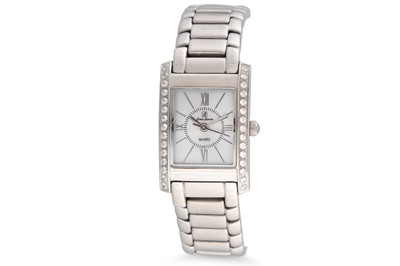 Lot 316 - A LOUIS LAUREN STAINLESS STEEL WRISTWATCH,...