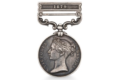 Lot 342 - A 1879 VICTORIAN SOUTH AFRICA SILVER MEDAL,...