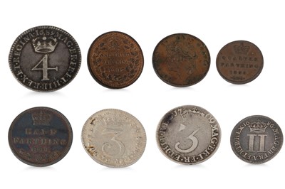 Lot 337 - 4 X MAUNDY English Coins; 4d 1689 VF, 3d 1709...