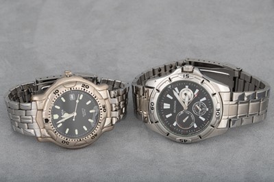 Lot 142 - TWO SEKONDA GENT'S WRISTWATCHES, with...