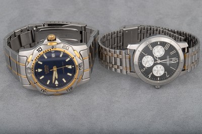 Lot 146 - A GENT'S LORUS WRISTWATCH, together with an...