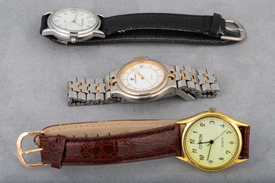 Lot 149 - A GENT'S CITRON WRISTWATCH, together with a...