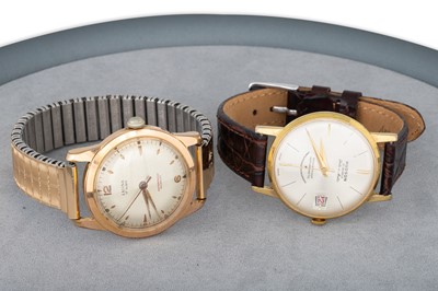 Lot 164 - A GENT'S HUDSON DATE AUTOMATIC WRISTWATCH, and...