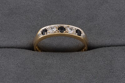 Lot 108 - AN 18CT YELLOW GOLD STONE SET RING, made by...