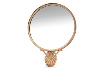 Lot 3 - A VINTAGE LADY'S MIRROR, hallmarked 9ct gold,...