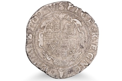 Lot 361 - A 1630s CHARLES I HALF CROWN ENGLISH SILVER...