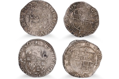 Lot 362 - 1625 - 49  4 X CHARLES I  SHILLINGS ENGLISH...