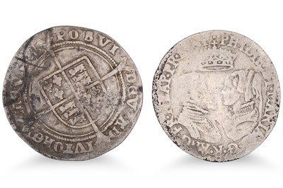 Lot 365 - 1549 - 1548  AN EDWARD VII & A PHILIP & MARY...