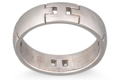 Lot 300 - A HERMES EVER HERACLES RING, in 18ct white...