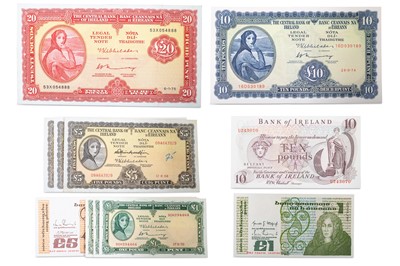 Lot 375 - A COLLECTION OF LADY LAVERY BANKNOTES, £20,...