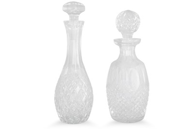 Lot 366 - TWO DECANTERS, Waterford crystal