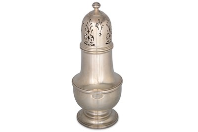 Lot 423 - A SILVER SUGAR SHAKER by William Suckling Ltd,...