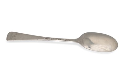 Lot 441 - AN IRISH 18th C. SILVER TABLESPOON by Joseph...