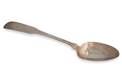 Lot 469 - A STERLING SILVER SPOON, Cork, Isaac Solomon...